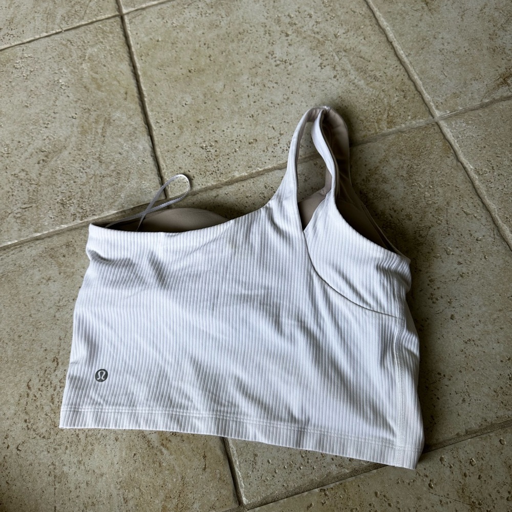 Lululemon Ribbed Asymmetrical Tank Top - Picture 5 of 5
